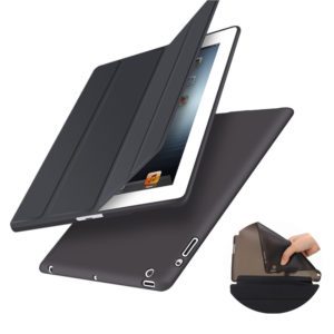 A tablet case with a stand and a hand strap